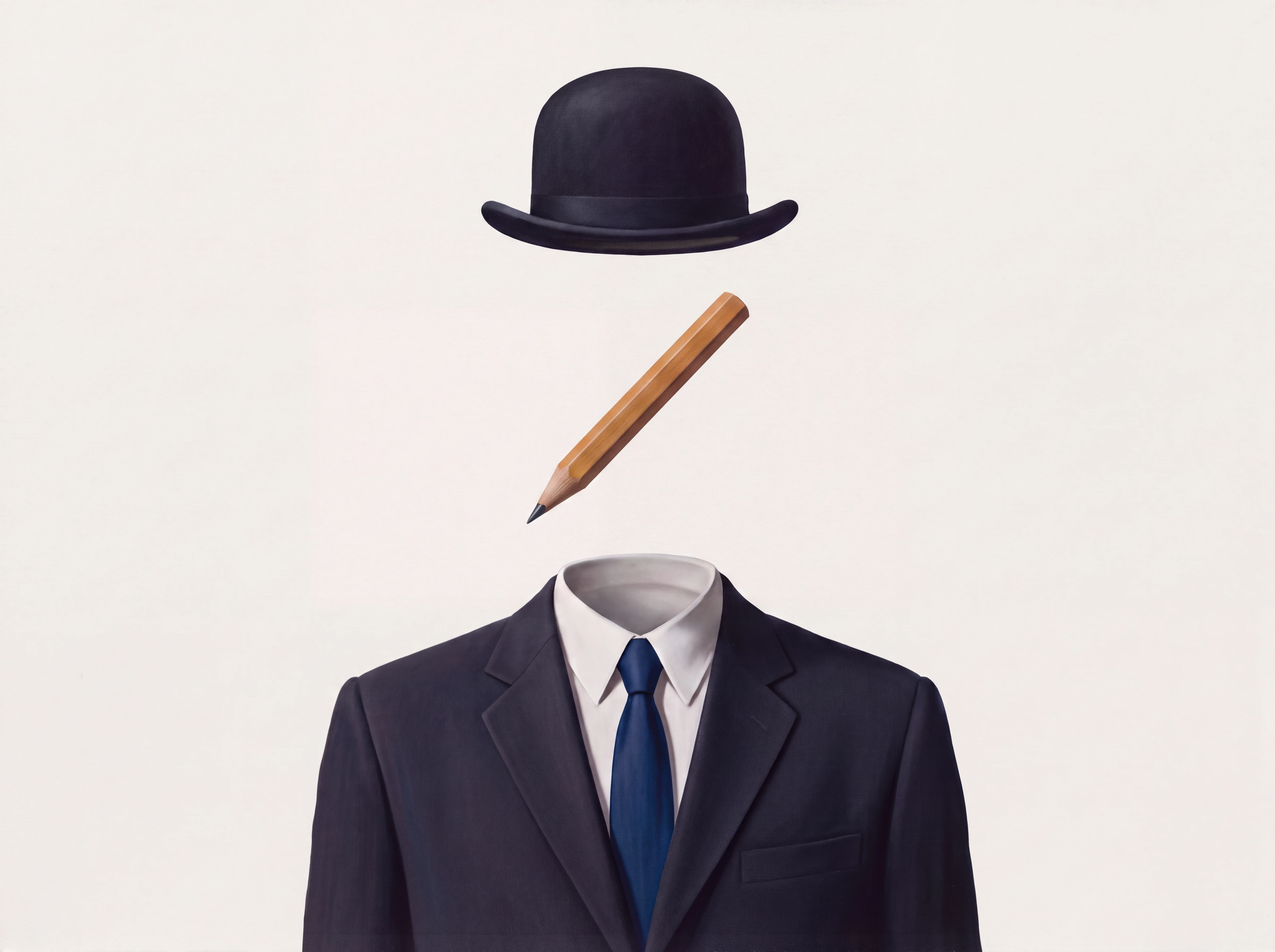 Paco, a bowler-hatted figure with a pencil